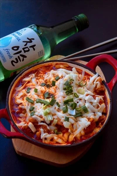 Ттокпокки с сыром