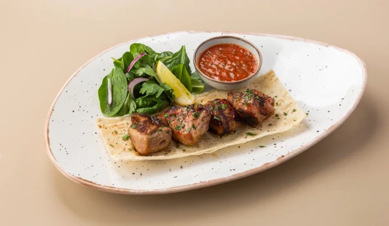 Шашлык из свиной шеи