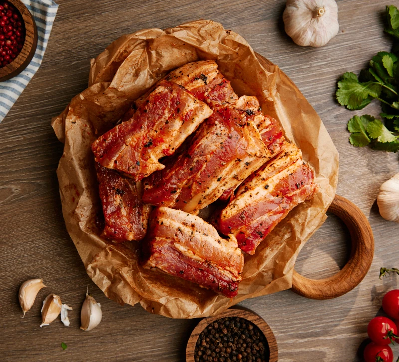 Бадриджани Маринованные Ребра 500гр