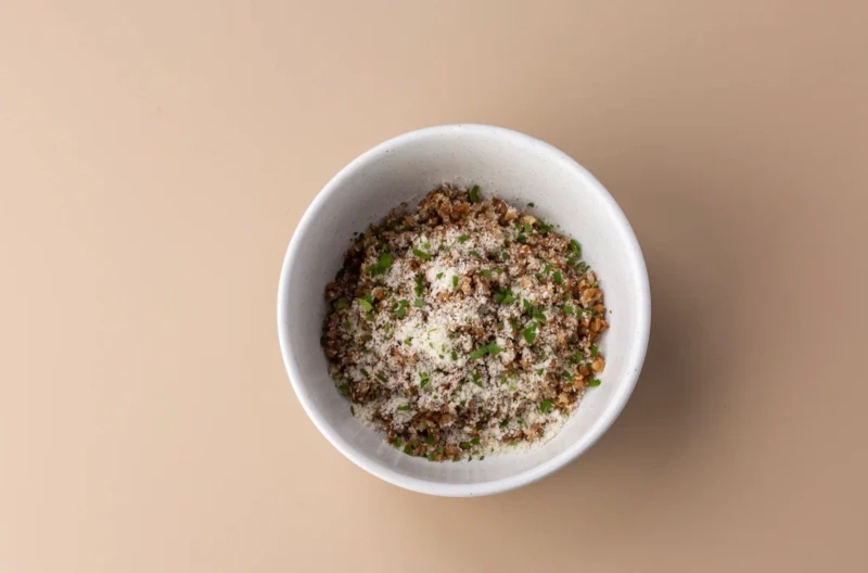 Гречка с пармезаном