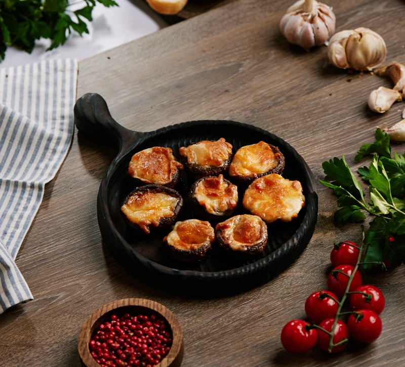 Бадриджани Грибы с сулугуни