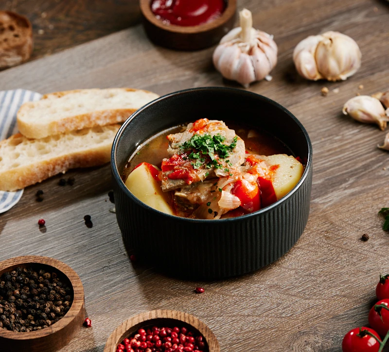 Бадриджани Хашлама говяжья