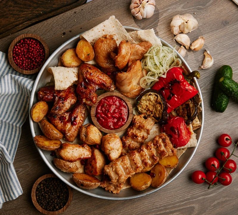 Бадриджани Куриный сет