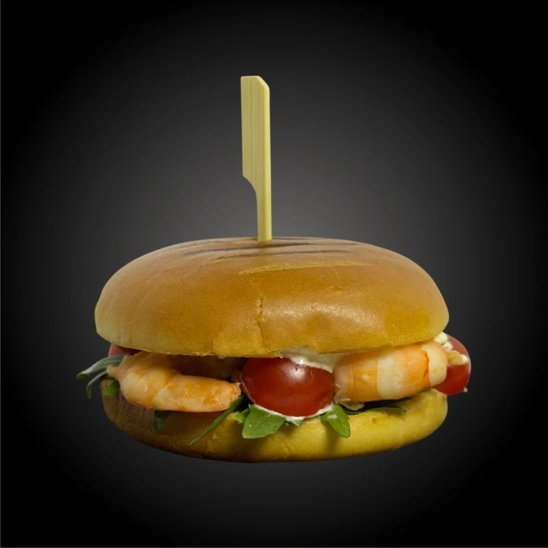 Бургер с креветкой