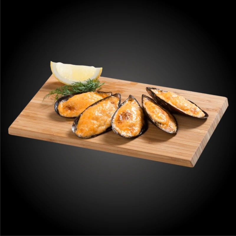 Мидии Киви Запеченные