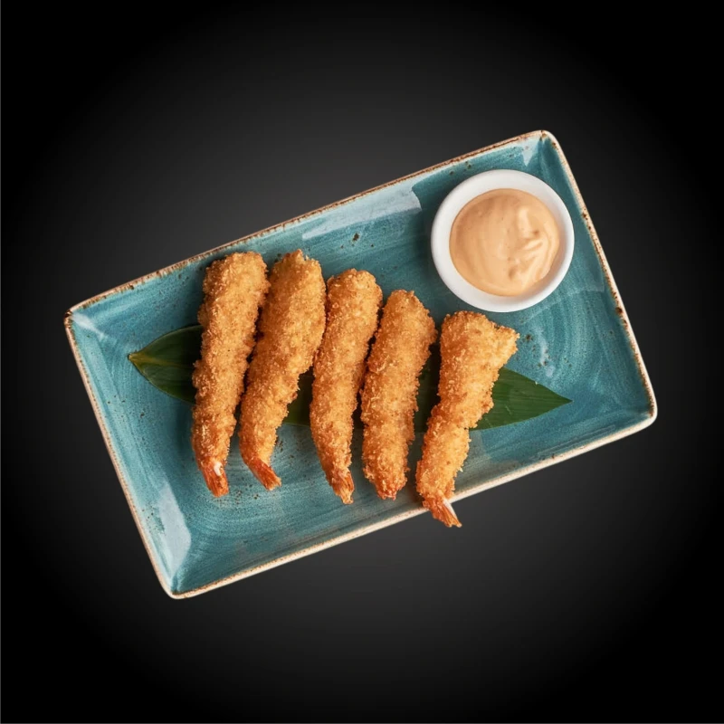 Тигровые Креветки в кляре