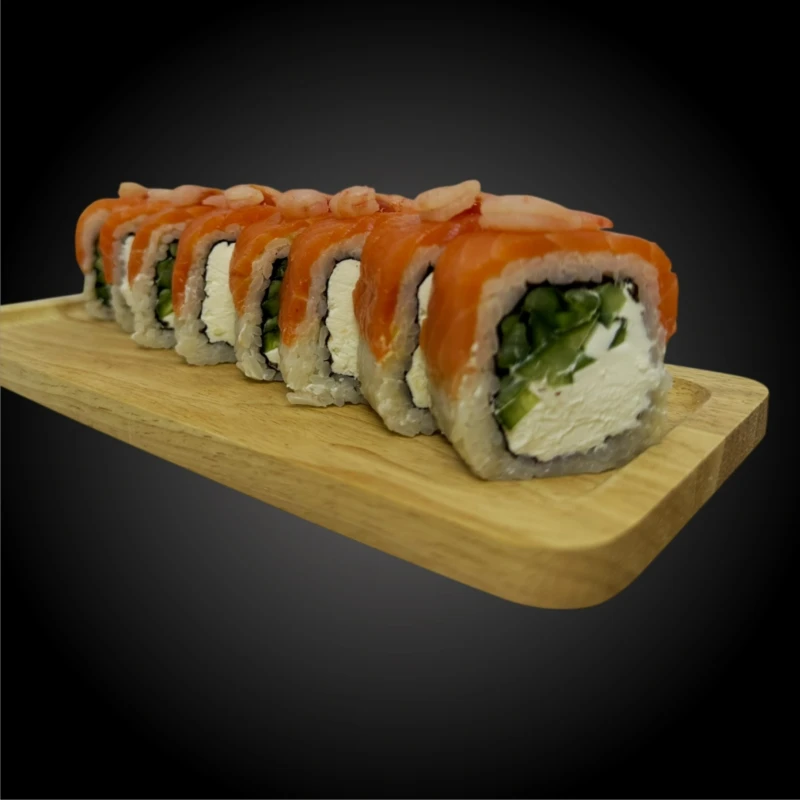 Ролл Фил с креветкой