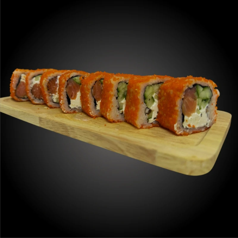 Ролл Кал с лососем