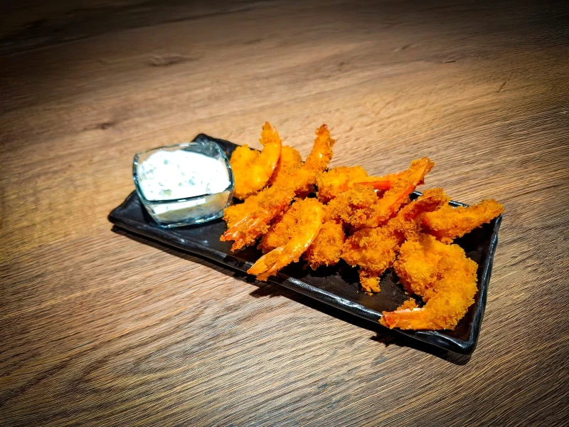 Креветки темпура