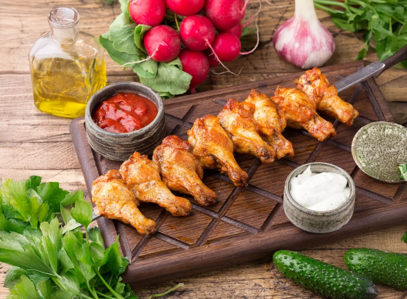 Шашлык из куриной голени