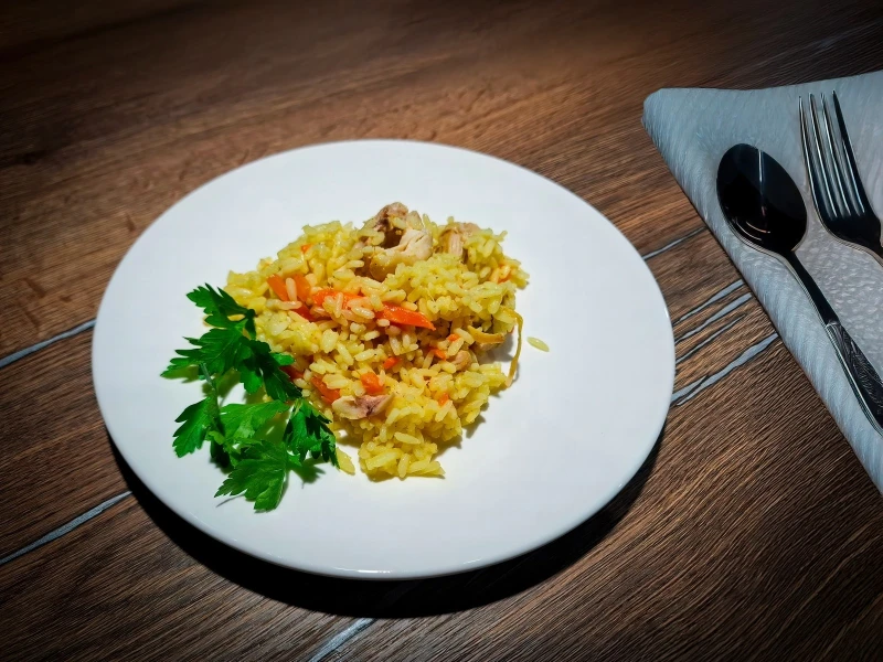 Плов с курицей