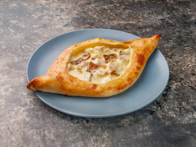 АДЖАРУЛИ С ЦЫПЛЕНКОМ И ГРИБАМИ 300ГР