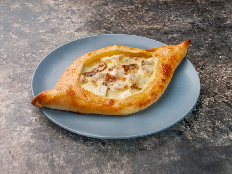 АДЖАРУЛИ С ЦЫПЛЕНКОМ И ГРИБАМИ 300ГР