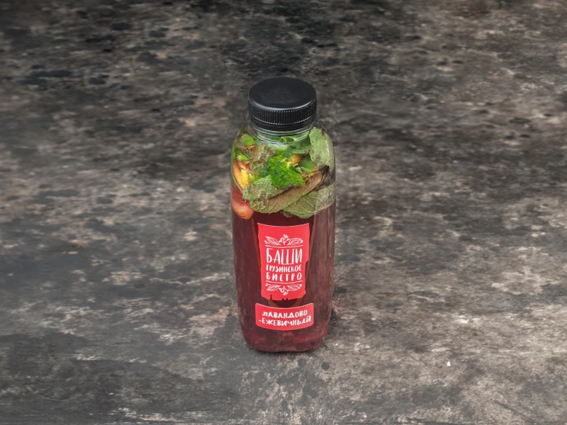 ЛИМОНАД ЛАВАНДОВО-ЕЖЕВИЧНЫЙ 0,45Л