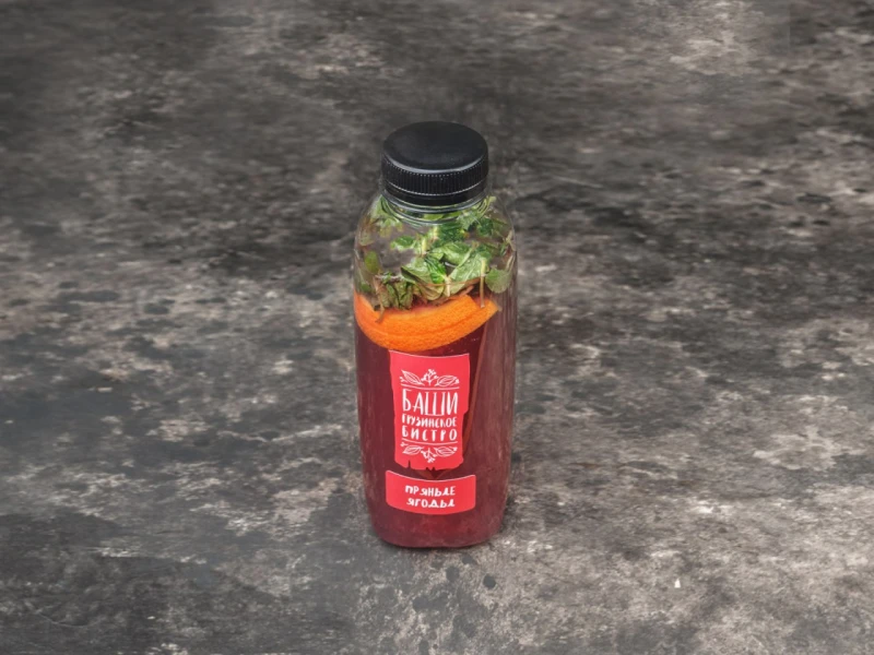 ЛИМОНАД ПРЯНЫЕ ЯГОДЫ 0,45Л