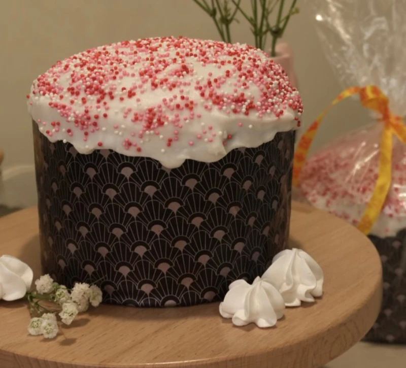 Кулич классика изюм/цукаты Б.