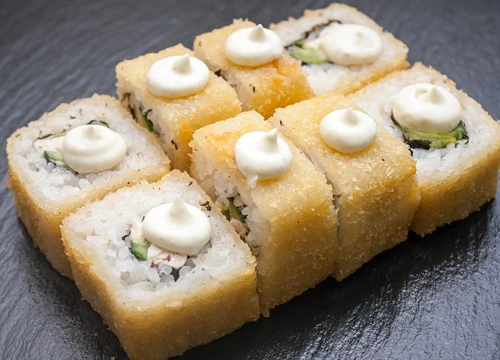 Горячий Цезарь в темпуре