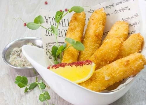 Мацарелла в темпуре