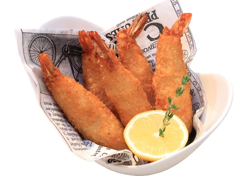 Креветки в кляре