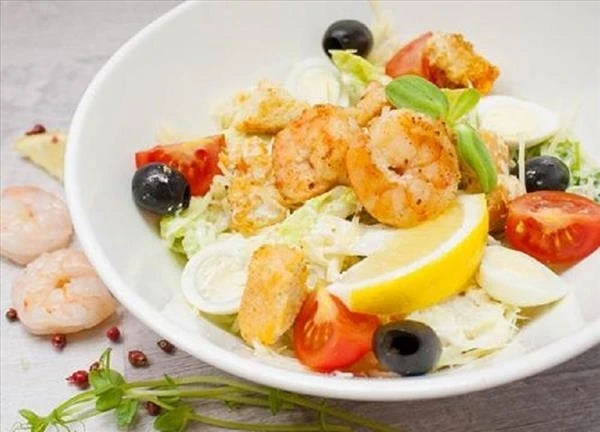 Цезарь с креветками