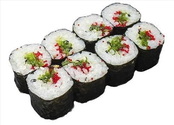 Ролл с чукой и тобикой