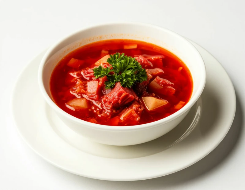 Суп Борщ со свининой