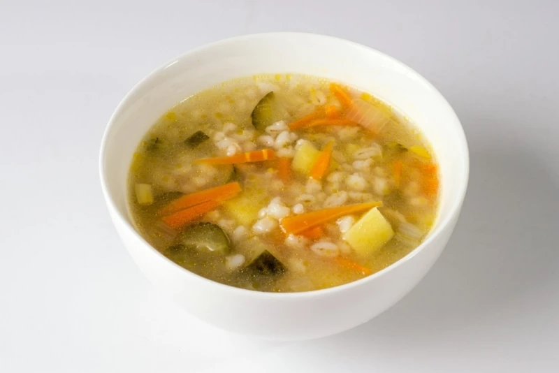 Рассольник с рисом