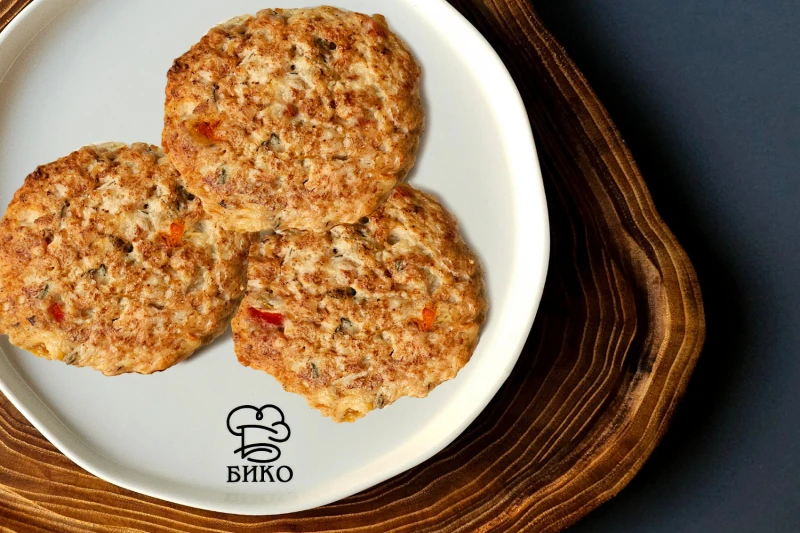 ОЛАДЬИ КУРИНЫЕ С ОВОЩАМИ