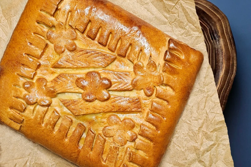 ПИРОГ С ЛУКОМ И ЯЙЦОМ