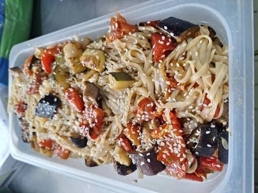 Лапша Удон с курицей