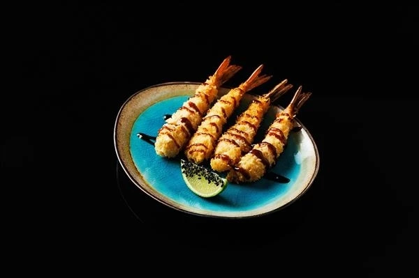 Креветки темпура 