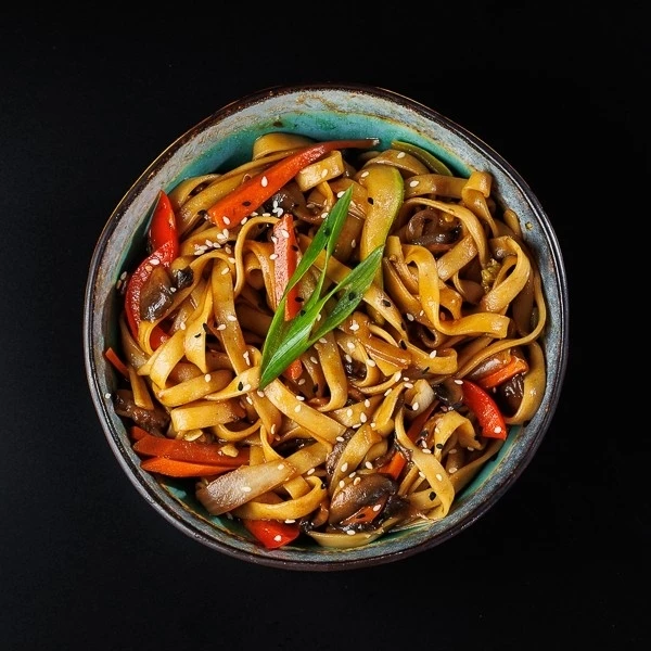 Удон с овощами