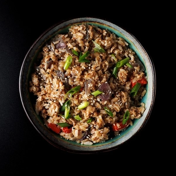 Тяхан с яйцом