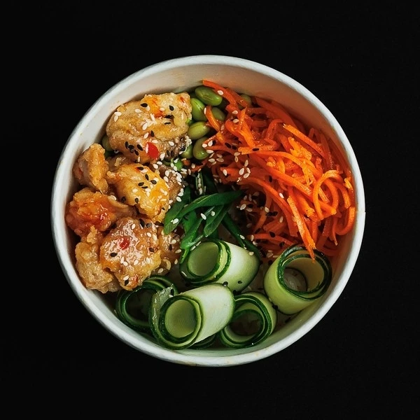 Поке с курицей