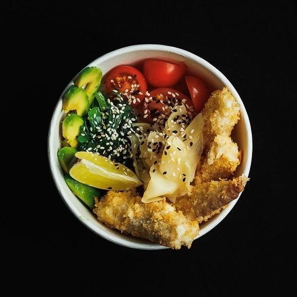 Поке с окунем