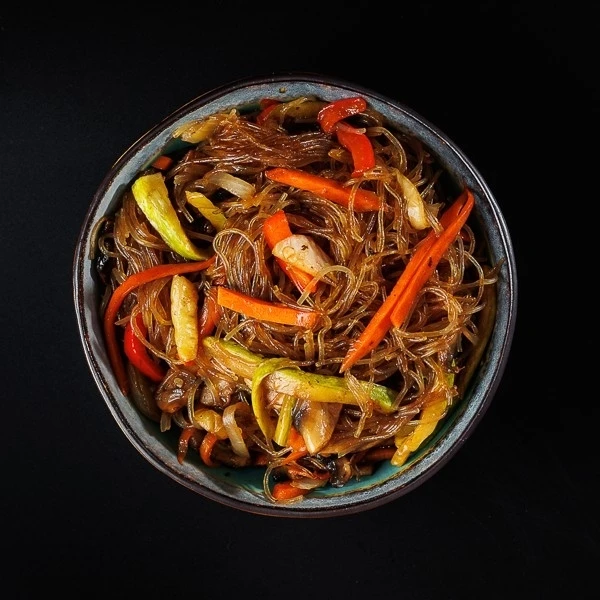 Фунчоза с овощами