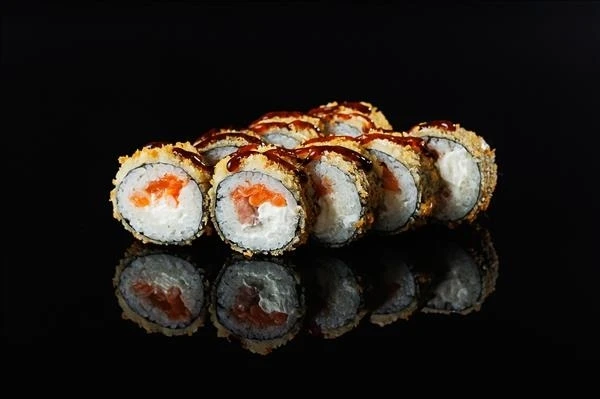 Темпура с лососем 