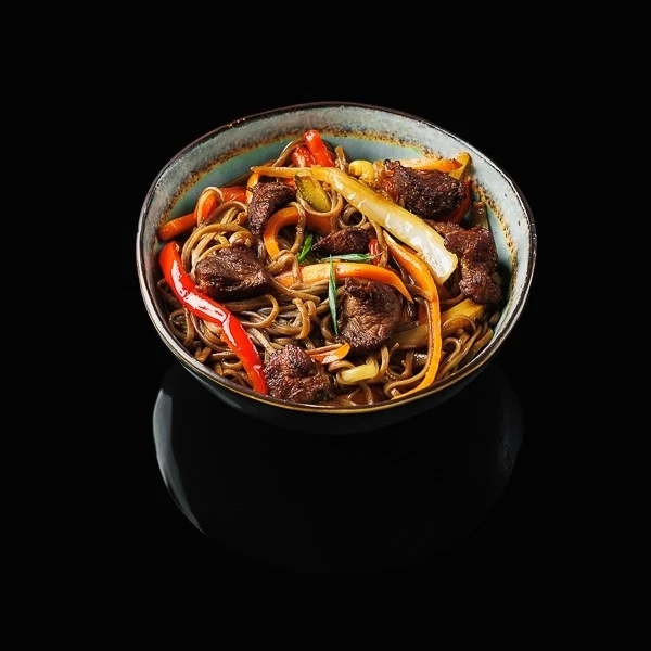 Соба с говядиной