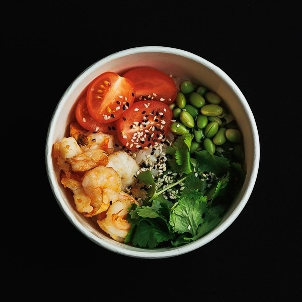 Поке с креветкой