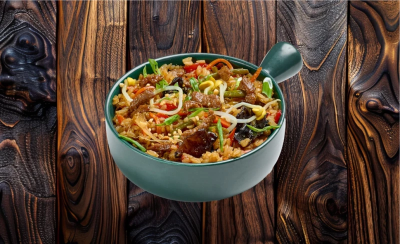 Рис с телятиной ВОК