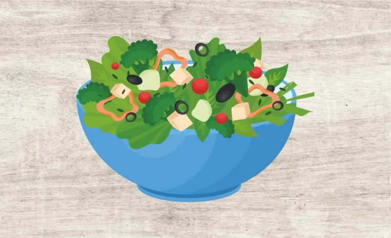 Азиатский салат 