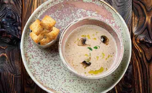 Суп-пюре грибной