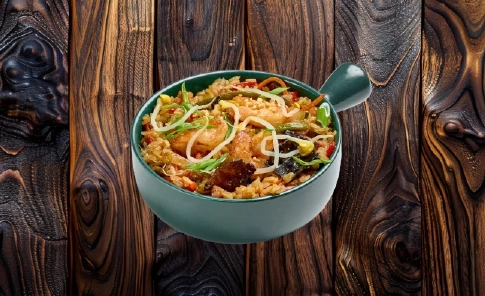 Рис с креветками ВОК