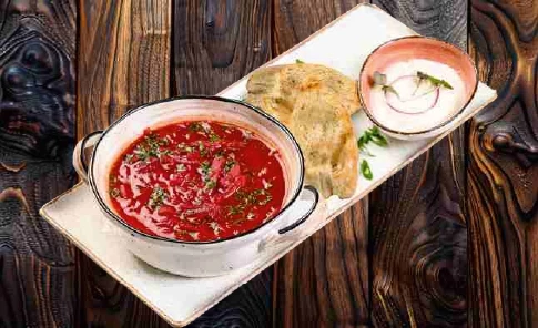 Борщ с говядиной 