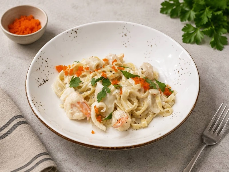 Паста с Морепродуктами