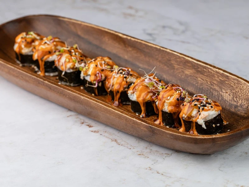 Запеченный лосось