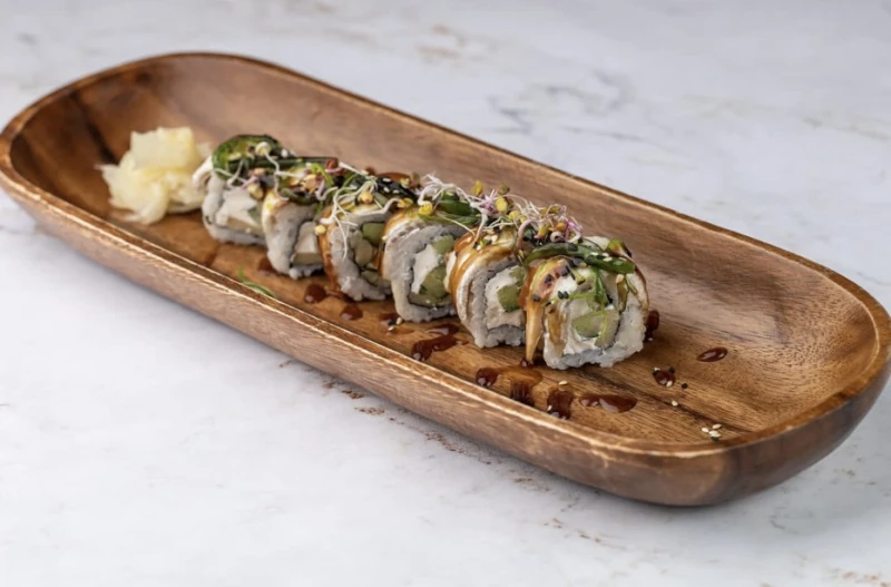 Ролл сливочный угорь