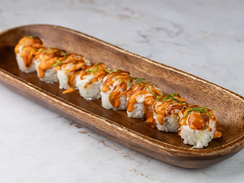 Запеченый спайси крабмикс