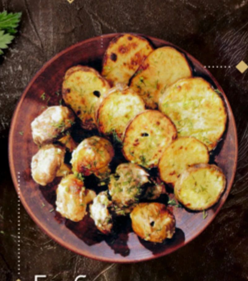 Грибочки на мангале