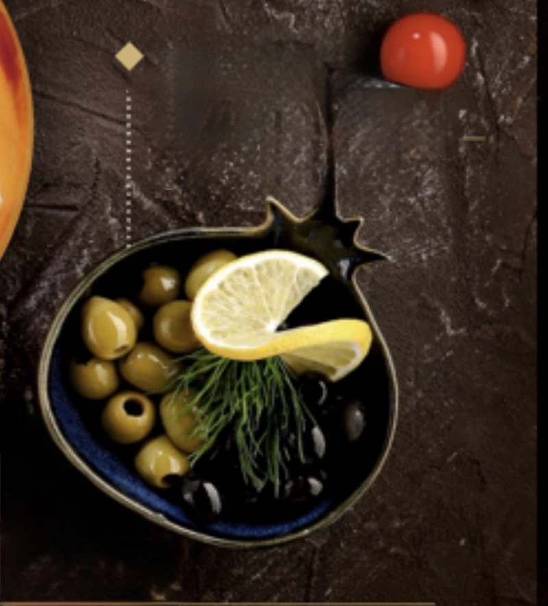 Оливки и маслины с лимоном